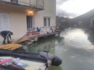 Potopljeno selo kod Vrgorca: Do kuća samo gumenjacima