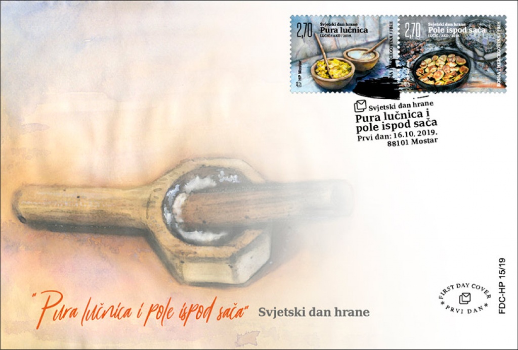 Prigodne poštanske marke HP Mostar uz Svjetski dan hrane