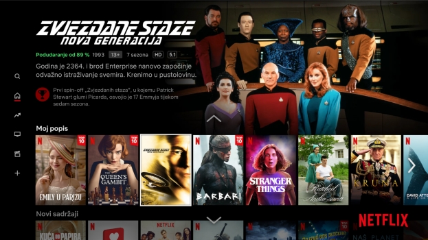 Netflix od danas ima i svoje hrvatsko sučelje i hrvatske titlove za sve serije i filmove