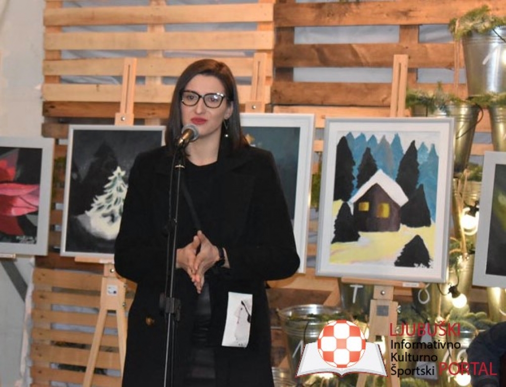 Ljubušanka Ivana Pavlović izlagala svoje radove u okviru manifestacije &quot;Večer kulture&quot; u Sarajevu