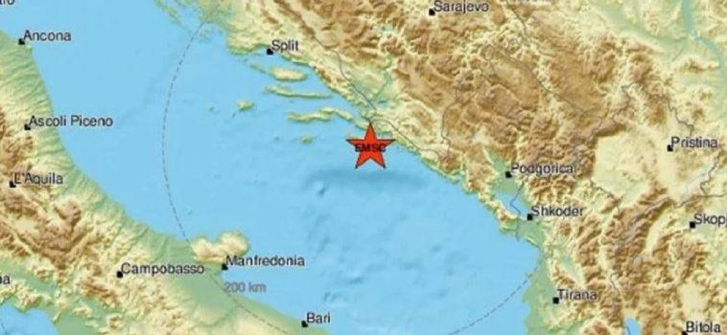 Snažan potres zatresao Dubrovnik
