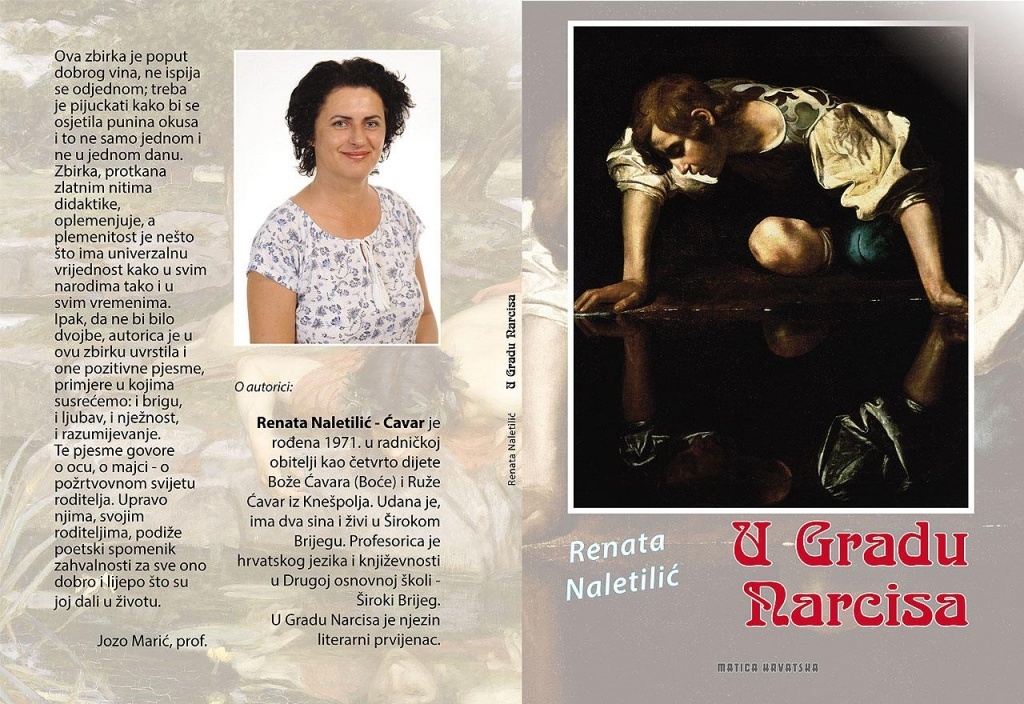 Danas predstavljanje knjige &quot;U Gradu Narcisa&quot; autorice Renate Naletilić