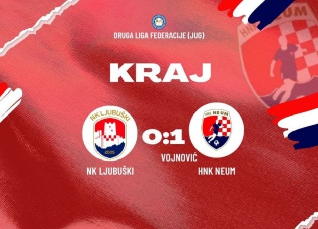 Poraz NK Ljubuški nakon šest utakmica bez poraza