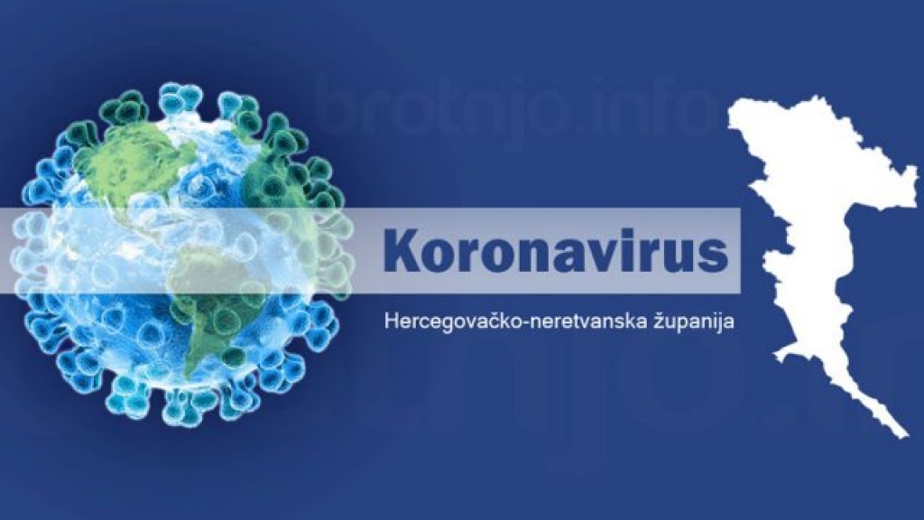 U HNŽ-u novih 7 pozitivnih: 4 iz Mostara, po jedna iz Stoca, Čapljine i Čitluka