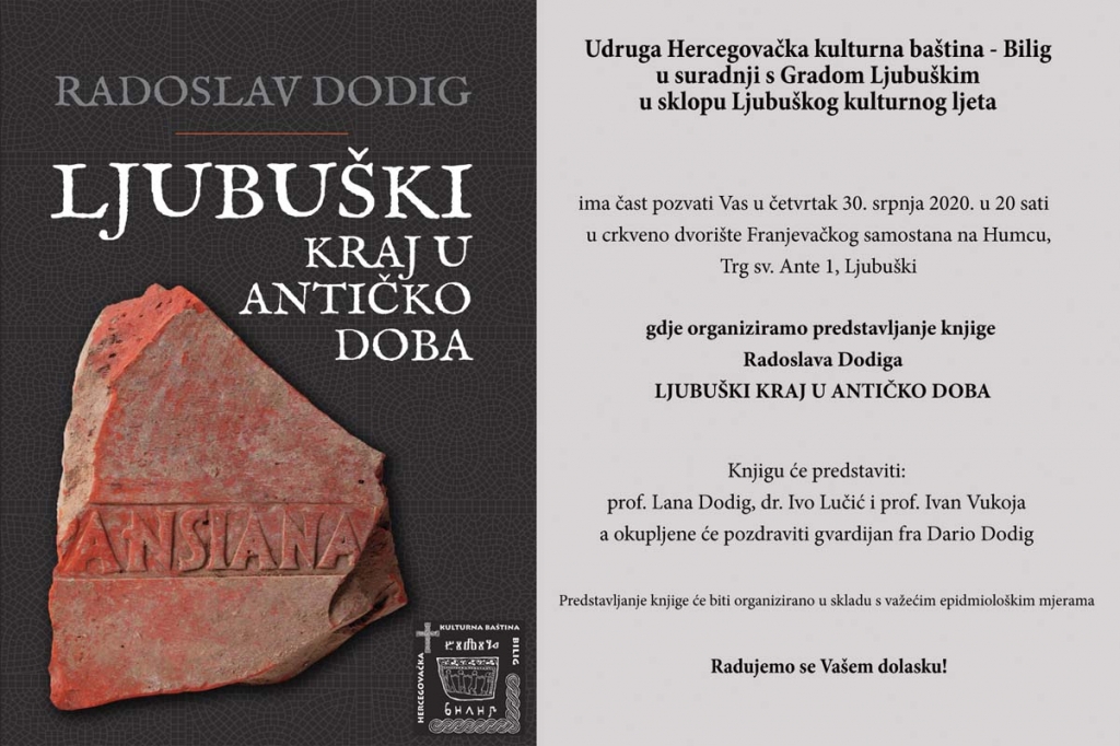 Udruga “Bilig” organizira predstavljanje knjige Radoslava Dodiga na Humcu
