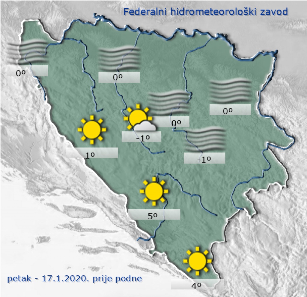 U Hercegovini vedro