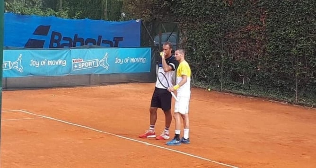 Tomislav Brkić s Antom Pavićem u finalu parova u Italiji na ATP Challenger (Cordenons)