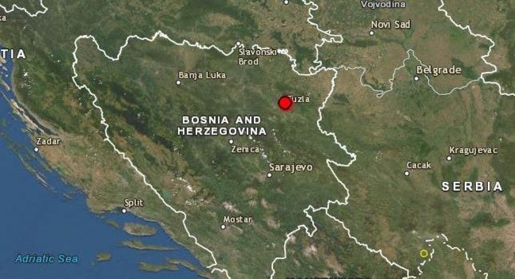 Potres od 4.7 prema Richteru uznemirio građane BiH