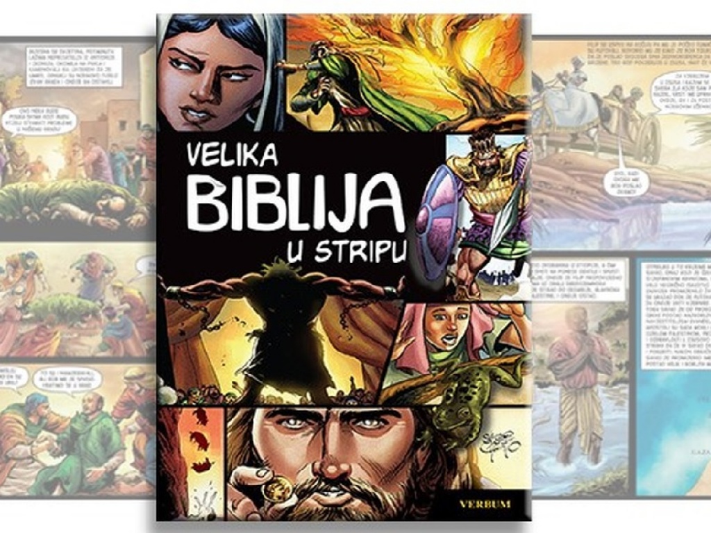 Verbum objavio Veliku Bibliju u stripu