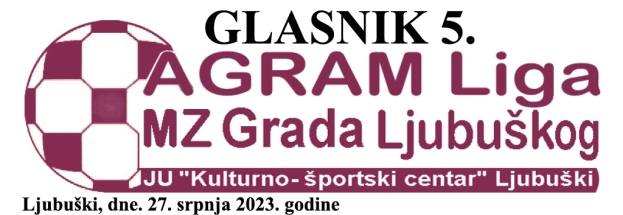 Službeni Glasnik |5| AGRAM MNL MZ Grada Ljubuškog