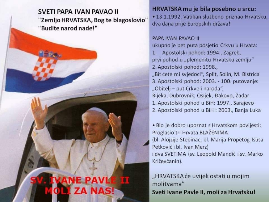 15. godišnjica smrti svetoga Ivana Pavla II