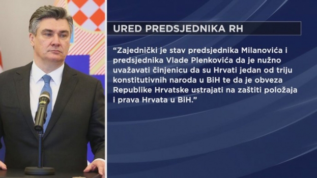 Milanović i Plenković razgovarali o položaju Hrvata u BiH