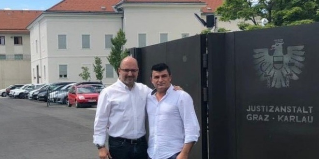 Ljubušak Milijan Brkić posjetio Brunu Stojića u zatvoru u Grazu
