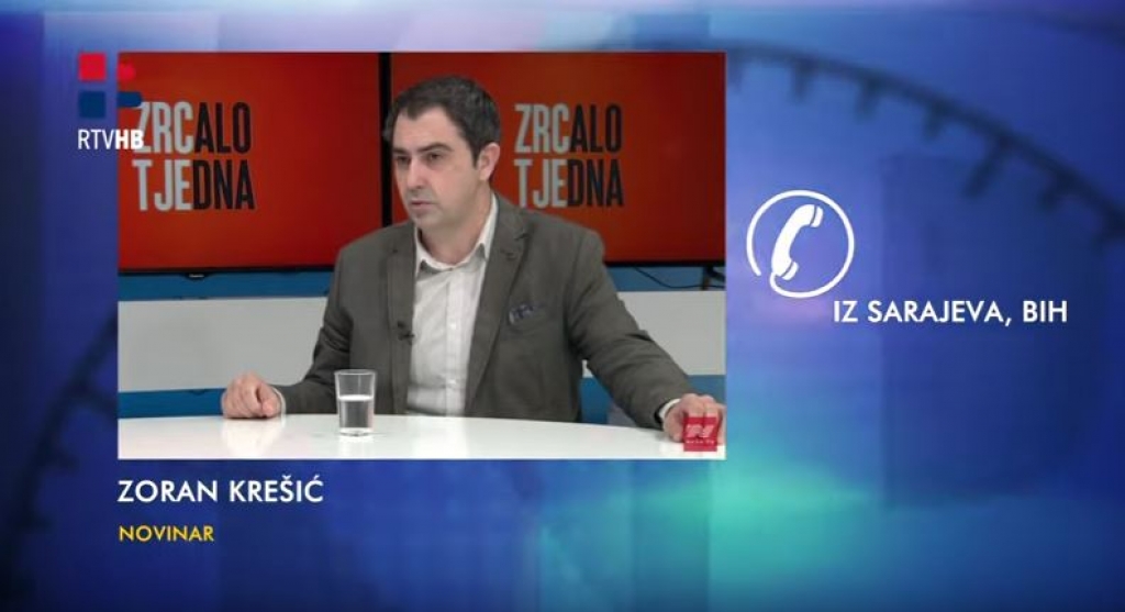 Krešić: Komšić je trbuhozborac bošnjačke politike koji ruši Ustav zemlje u kojoj živi [video]