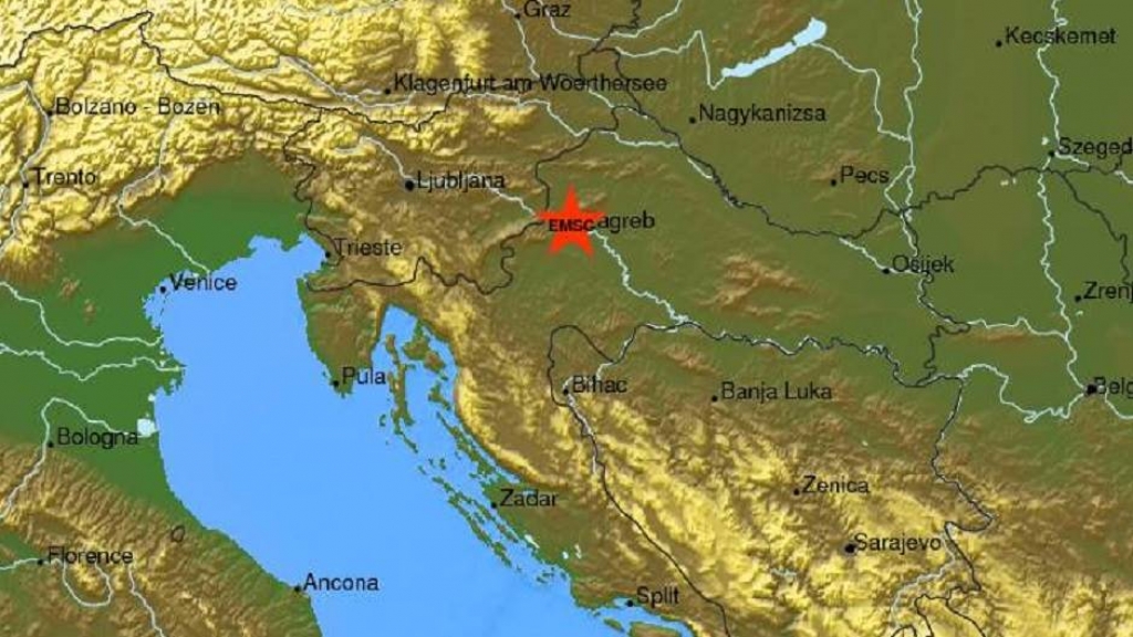 Potres zatresao glavni grad svih Hrvata