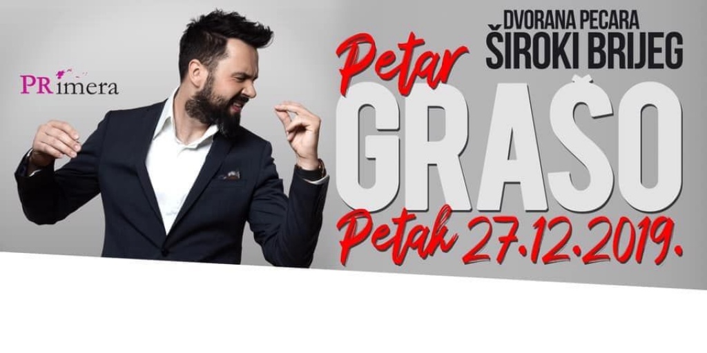 Petar Grašo 27. prosinca u dvorani Pecara na Širokom Brijegu