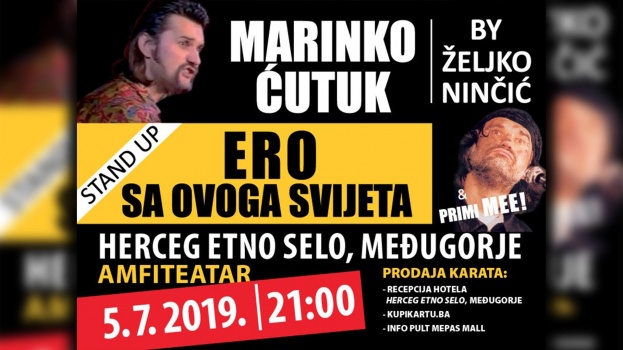 Marinko Ćutuk iz legendarne Audicije stiže u Međugorje