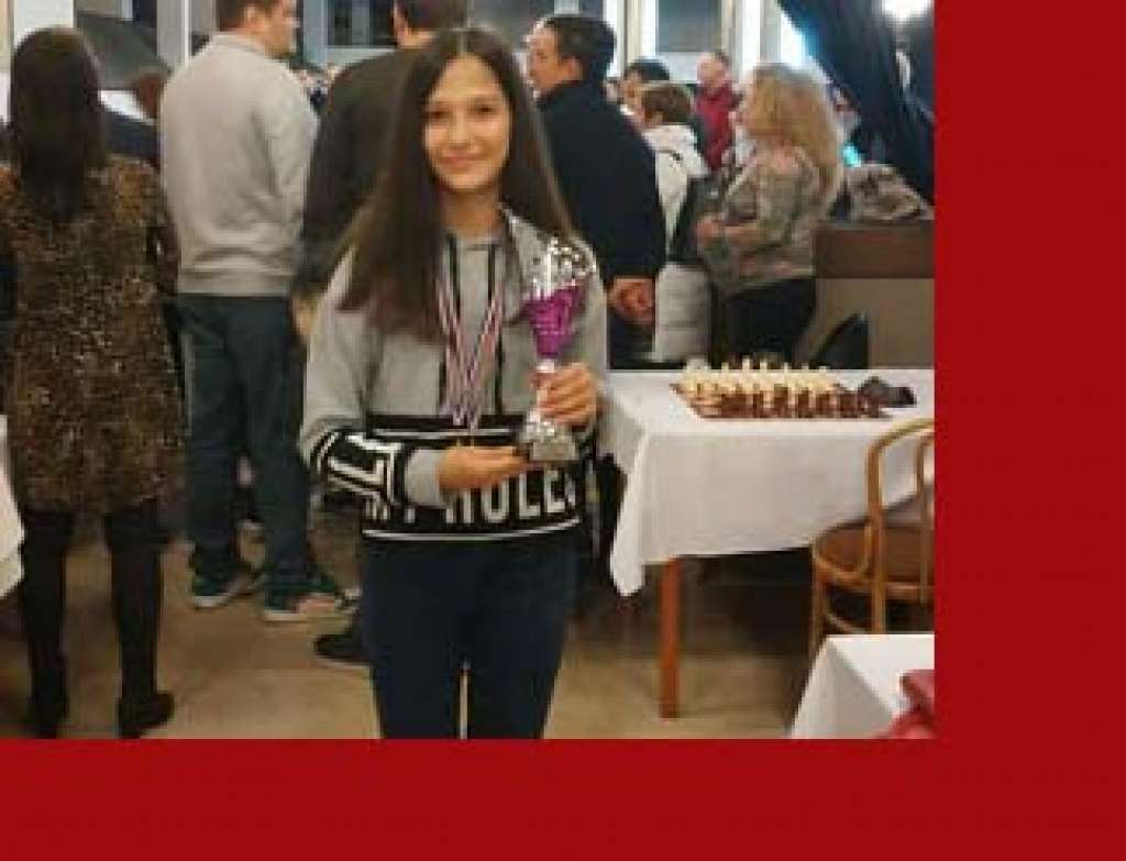 Ljubušanka Klara Begić kadetska prvakinja Dalmacije u ubrzanom šahu
