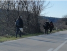 Migranti na putu od Čapljine prema Ljubuškom
