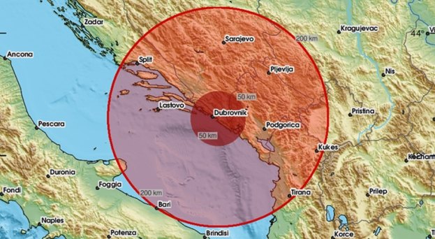 Snažan potres pogodio Crnu Goru, osjetio se i diljem Hrvatske i BiH