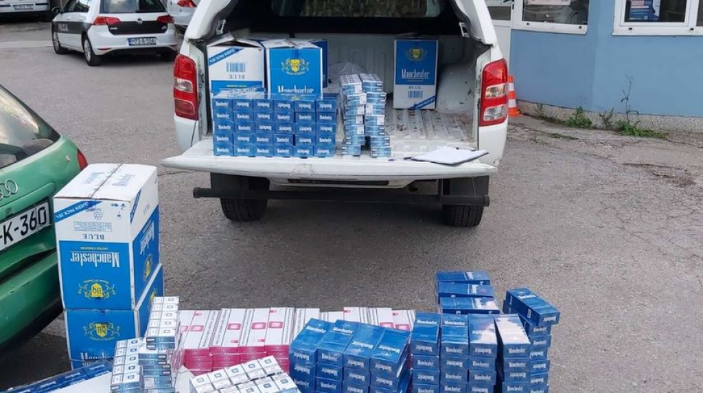 Na području Trebinja, Bileće, Čapljine i Ljubuškog oduzeto 565 kutija cigareta i 19,5 kg rezanog duhana