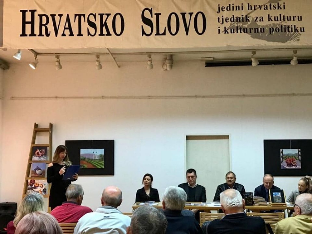 U knjižnici Hrvatskog slova u Zagrebu održana promocija romana &quot;Zemlja Hercegova&quot;