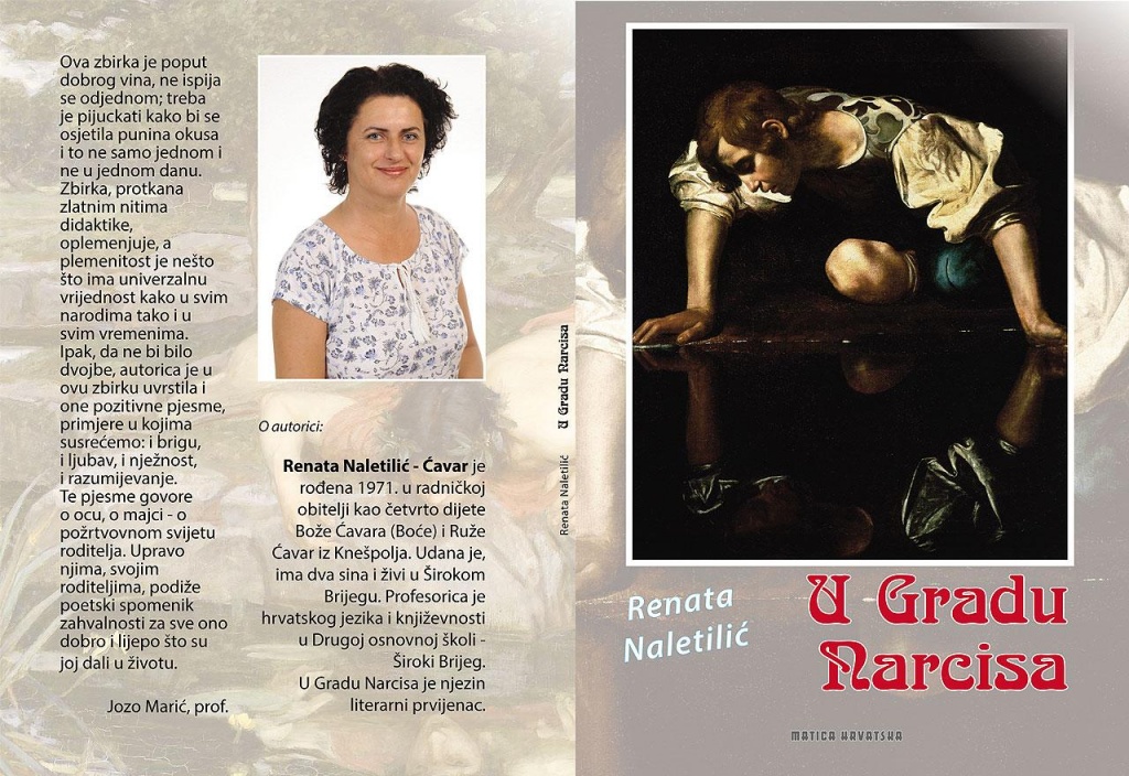 Predstavljanje knjige &quot;U Gradu Narcisa&quot; autorice Renate Naletilić [najava]