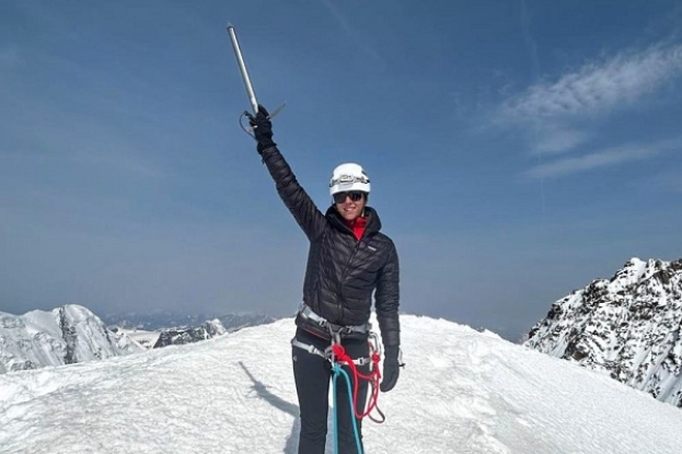 Ljubušanka Monika Vištica u pohodu na vrhove Peninskih Alpa