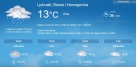 Žuti meteoalarm zbog kišnih padavina u Hercegovini