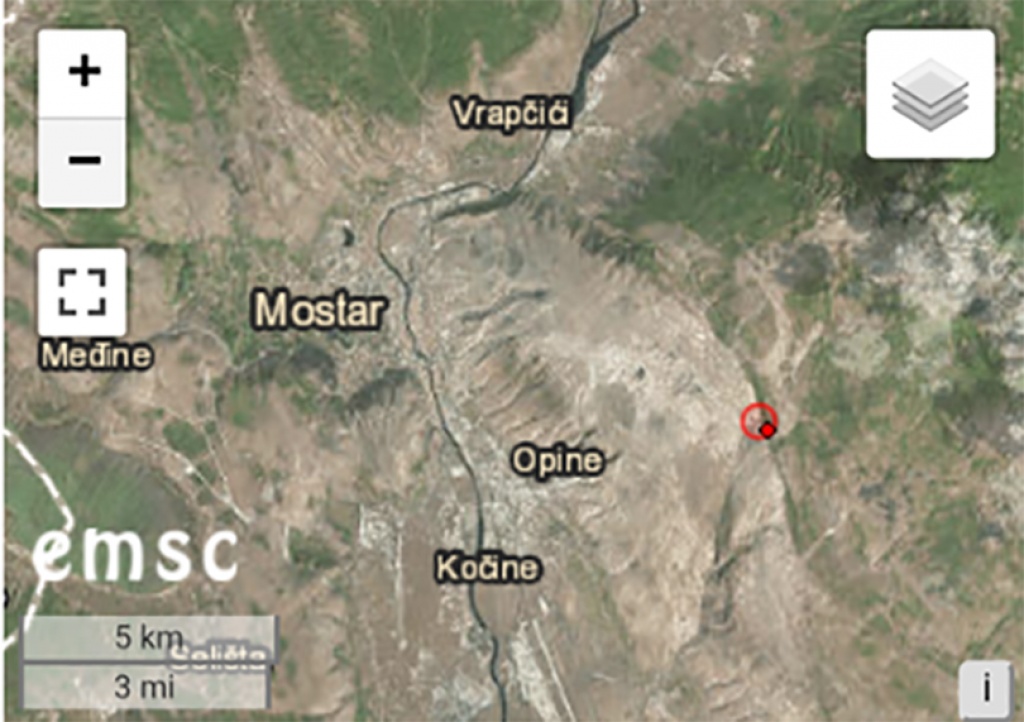 Zatresla se Hercegovina: Mostar epicentar snažnog potresa