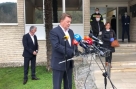 Konferencija za novinare povodom zajedničkog sastanka stožera civilnih zaštita [video]