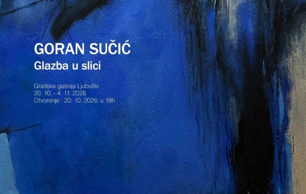 Izložba Gorana Sučića „Glazba u slici” u Gradskoj galeriji Ljubuški