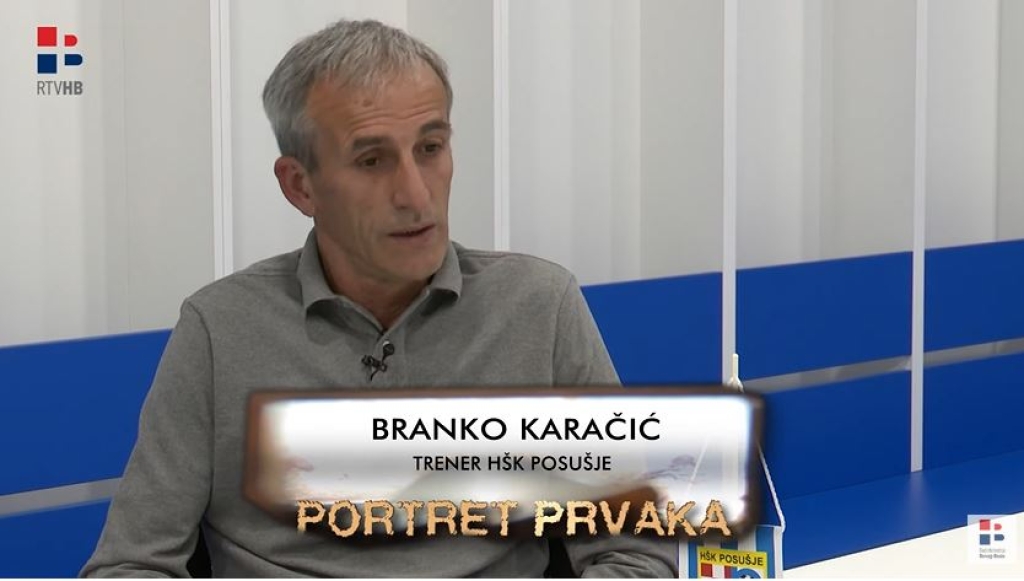 Portret prvaka: RTV Herceg Bosne: Branko Karačić: Igrao sam s tri svjetska napadača...