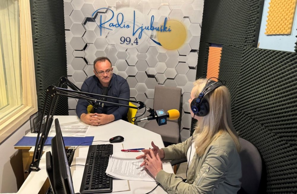 Radio Ljubuški: Radoslav Luburić ravnatelj Heraga o besplatnim obukama za nezaposlene