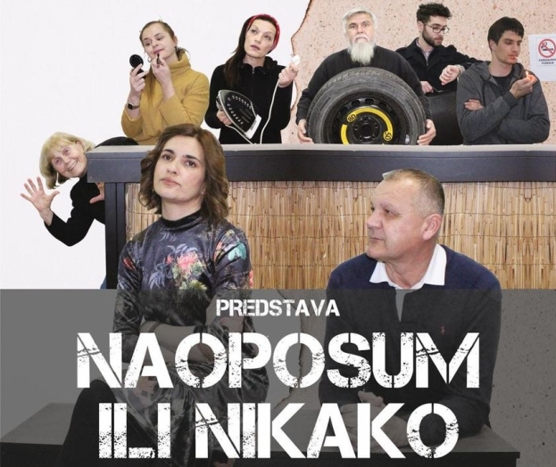 Najava: Predstava ”Naoposum ili Nikako“ u Kulturnom centru u Ljubuškom