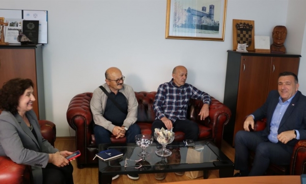 U zgradi Vlade održan sastanak s predstavnicima Društva hrvatskih književnika Herceg Bosne