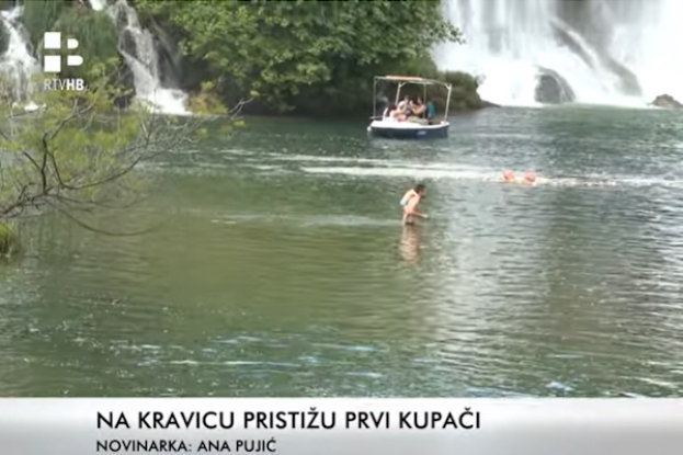 Na Kravicu pristižu prvi kupači [VIDEO]