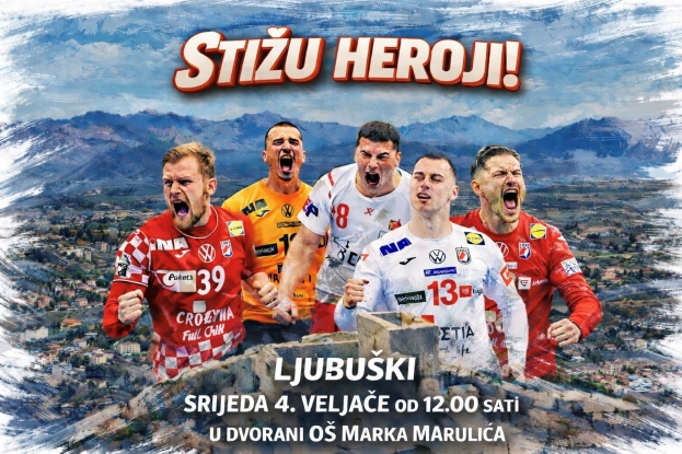 Svečani doček rukometa&scaron;a u Ljubu&scaron;kom!