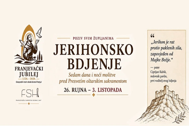 Jerihonsko bdijenje na Humcu: Sedam dana i noći pred Presvetim