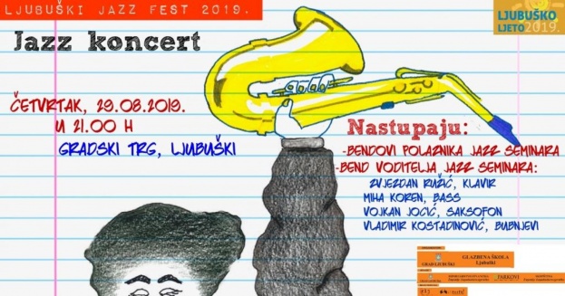 Uoči Jazz koncert u Ljubuškom glazbenici posjetili 