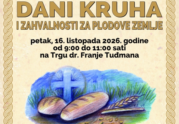 Najava: “Dani kruha i zahvalnosti za plodove zemlje”