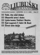 Donosimo: Ljubuški glasnik - broj 5., 15. lipnja 1992. godine