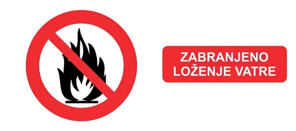 UPOZORENJE GRAĐANIMA: Stroga zabrana paljenja vatre zbog visokih temperatura i povećanog rizika od požara