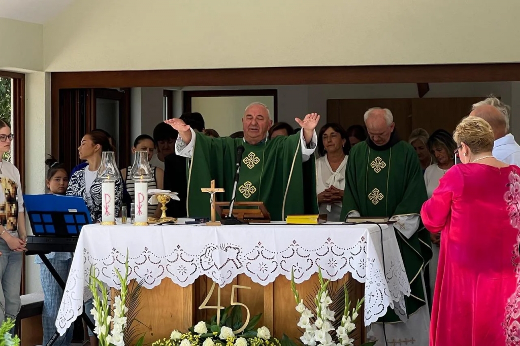 Fra Vlado Ereš u rodnim Radišićima proslavio 45 g. svećenstva i 20 g. u HKM Wallis-Lausanne