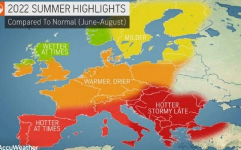Najavljene rekordne vrućine i ljetne oluje