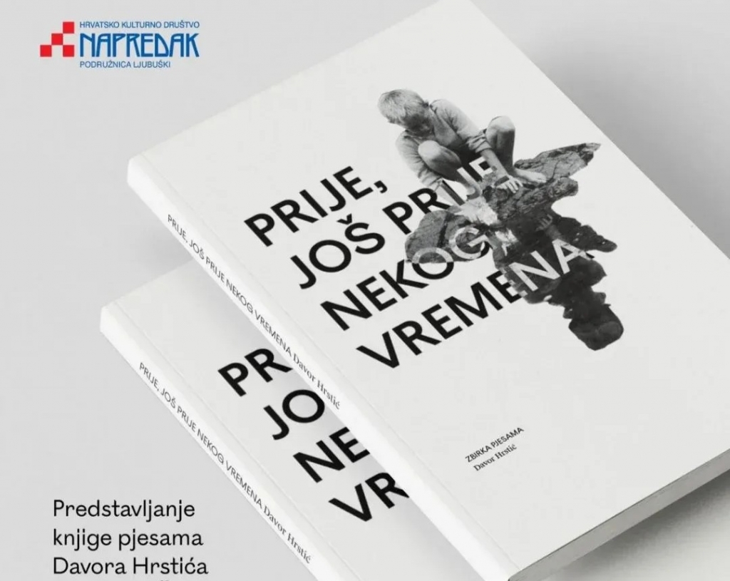 NAJAVA: Predstavljanje zbirke pjesama Davora Hrstića