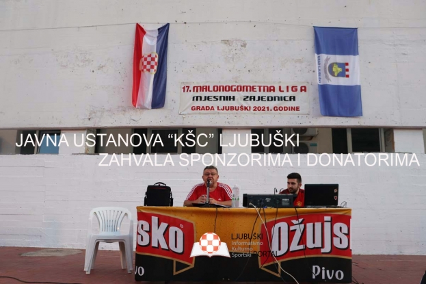 Javna ustanova &quot;Kulturno-športski centar&quot; [zahvala pokroviteljima, spoznorima i donatorima]