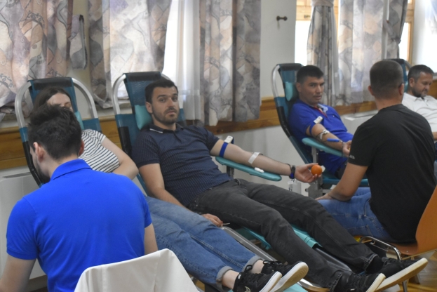 U prostorijama samostana sv. Ante na Humcu održana akcija doborovoljnog darivanja krvi