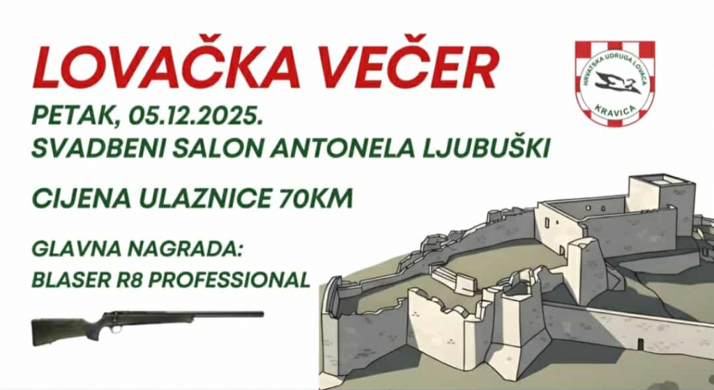 Lovačka večer u organizaciji HUL “Kravica” Ljubuški