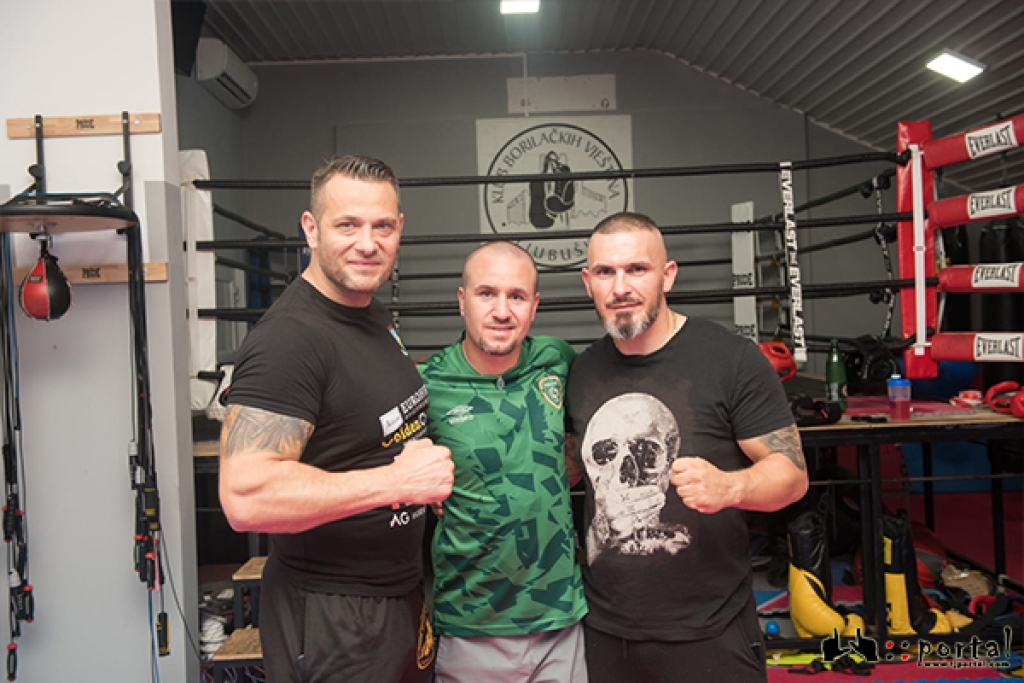 Irski profesionalni boksač David Oliver Joyca posjetio Klub borilačkih vještina Ljubuški